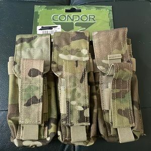 Brand new Condor multicam triple AK-47 kangaroo
